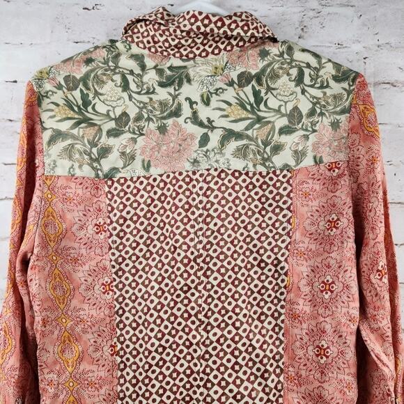 NEW Tell Your Friends Western Shirt in Sacha Small Button Down Long Sleeve - Picture 8 of 13